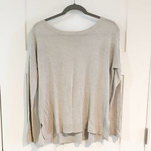 Lululemon Open-back Knit Sweater